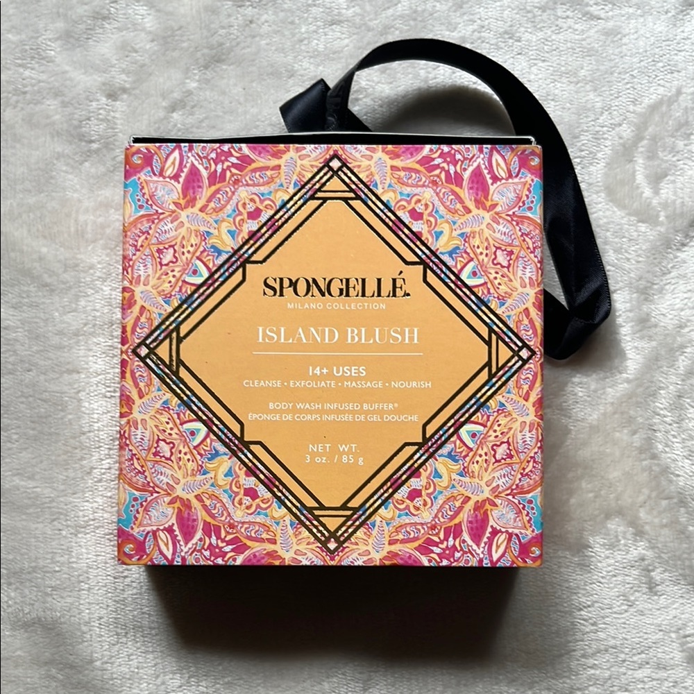 Spongelle Milano Collection Body Wash Infused Buffer in Island Blush